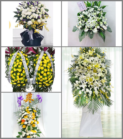 福建三明沙县大洛镇中洋村白事花篮预定